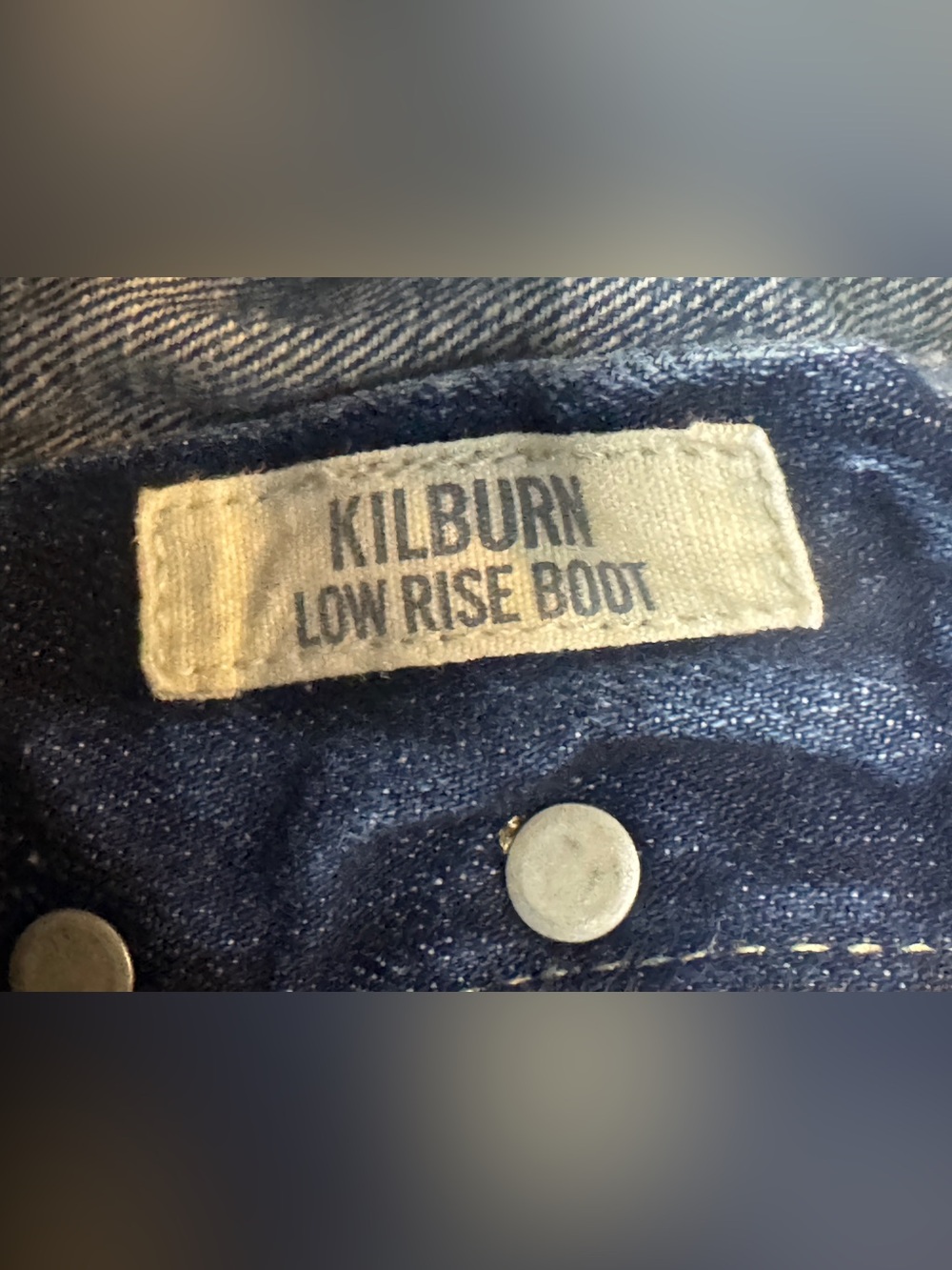 Vtg Abercrombie & Fitch Kilburn Low Rise Bootcut Men's Jeans 31x32 - Picture 7 of 12